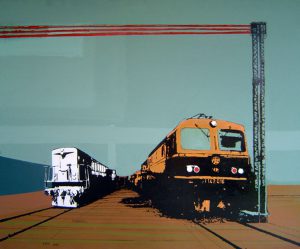 Čvorište 1 / 105x130 cm / 2003.